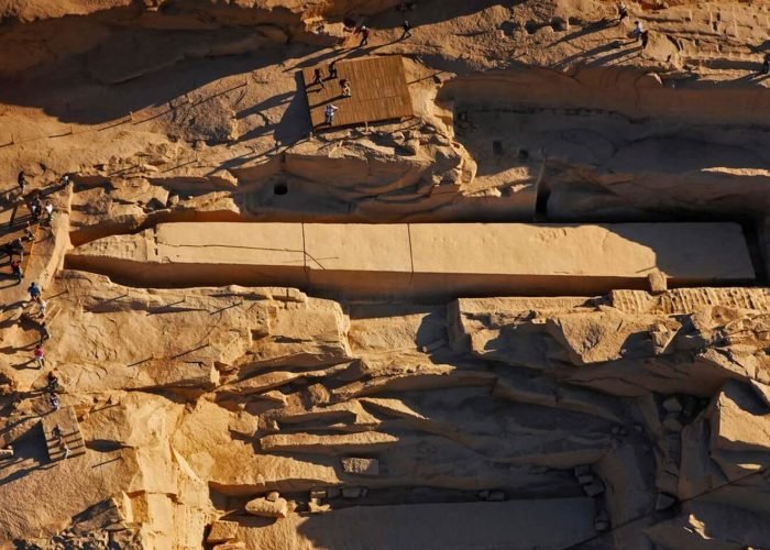 Amazing-shot-of-an-unfinished-obelisk-in-Aswan