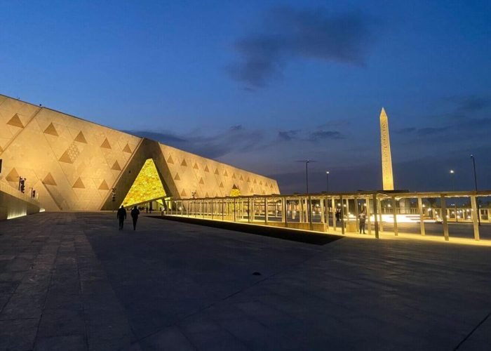 a-picture-of-the-main-entrance-to-the-grand-egyptian-museum-in-giza