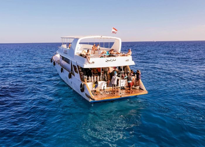 A-yacht-from-Hurghada-waters